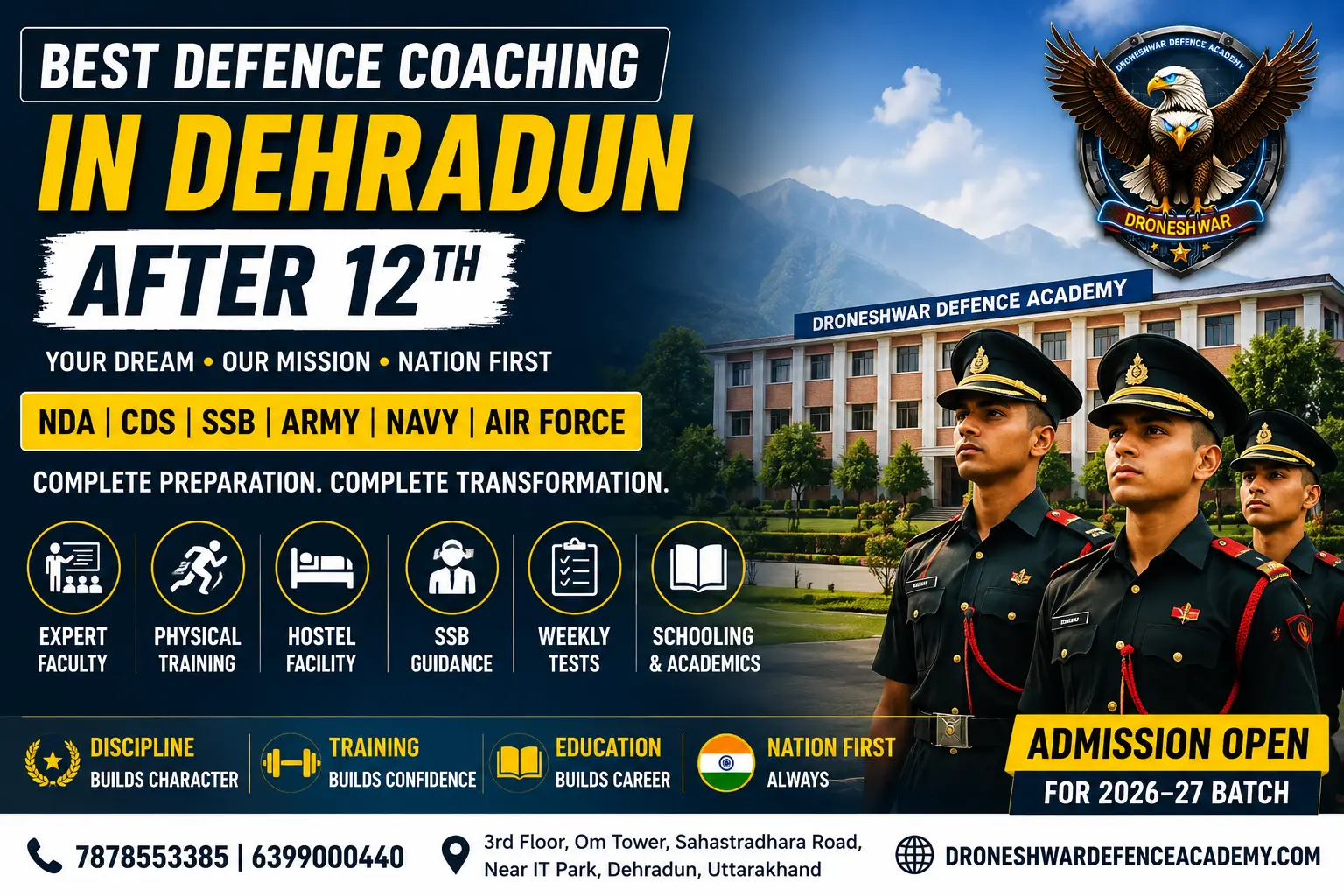 Best Defence Coaching in Dehradun After 12th